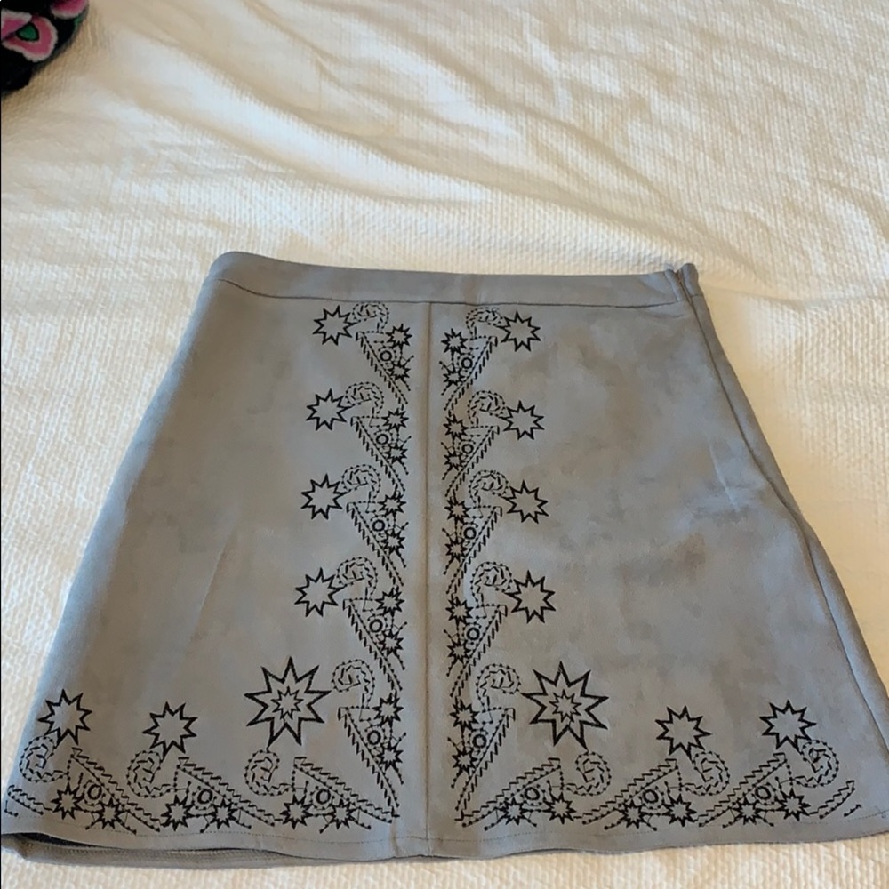 LF Suede skirt